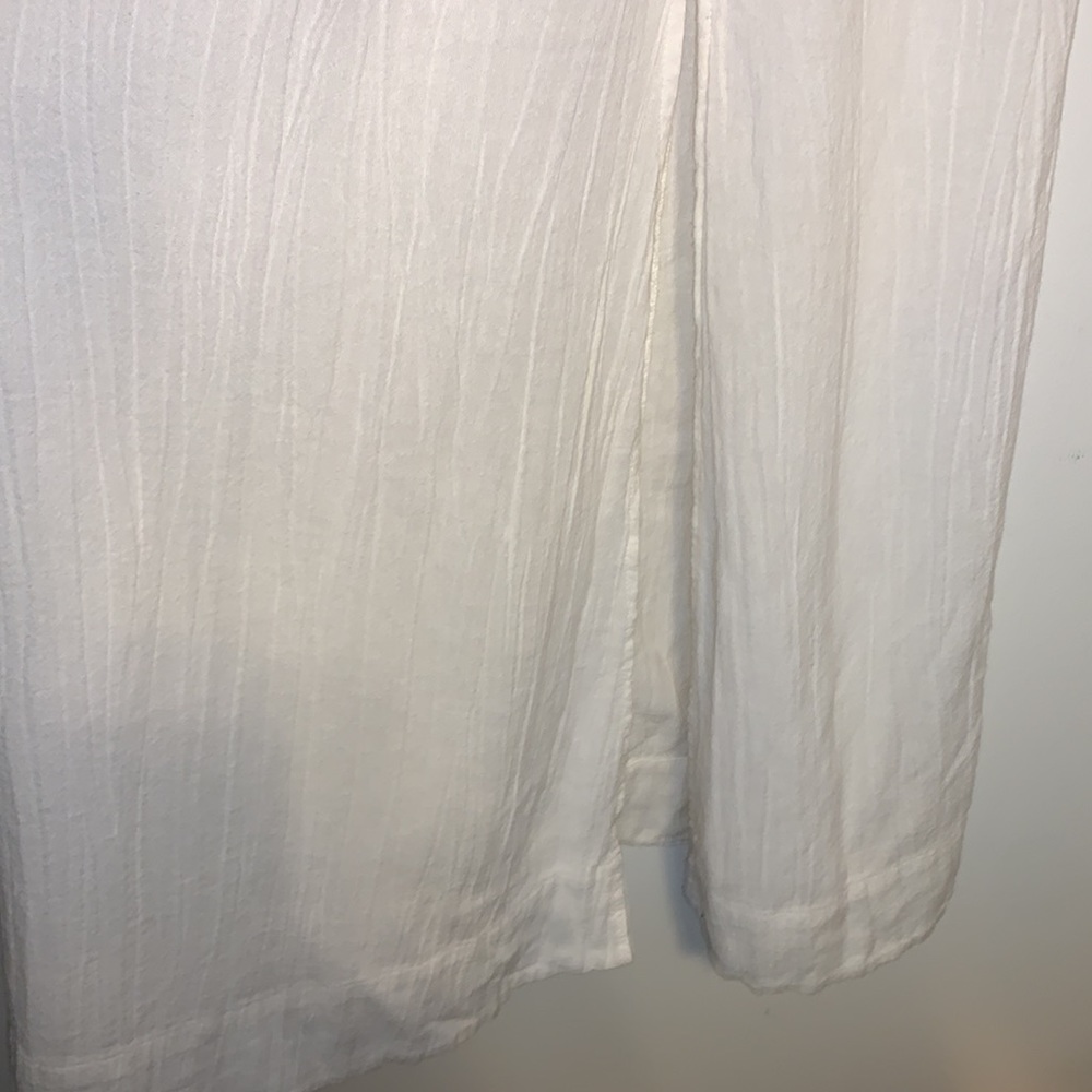 Free People Cottagecore Coastal Prairiecore boho slub Cotton Maxi - Picture 13 of 15